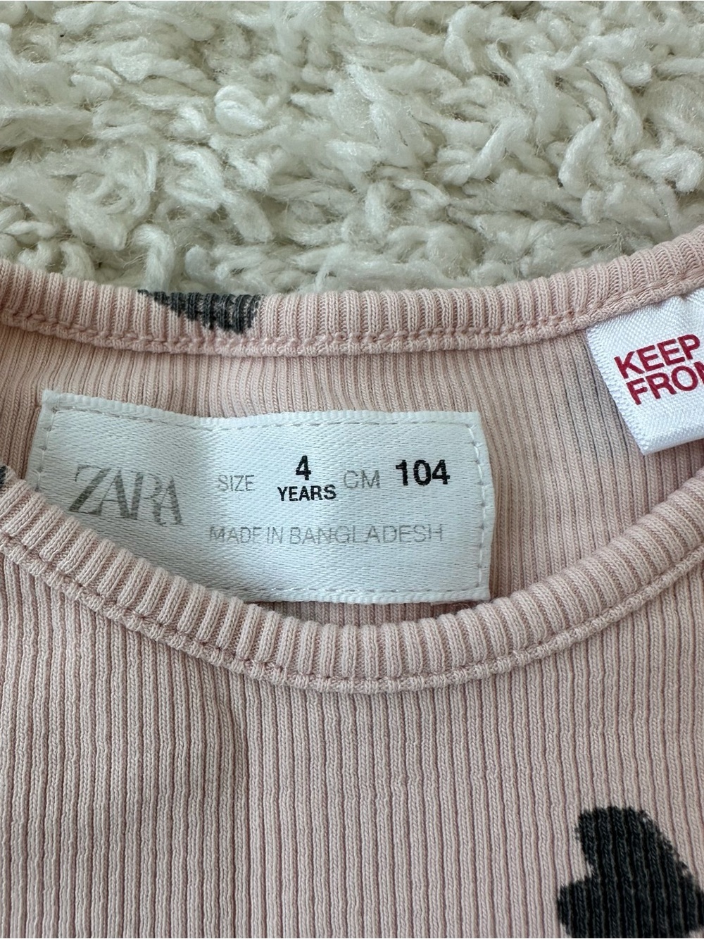 Zara Ribbed Hearts Set - Picture 6 of 7